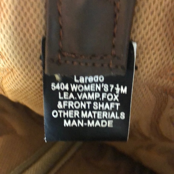 Runaway Cowgirl boots-  Laredo 5404 Women’s 7 1/2 - Picture 4 of 5